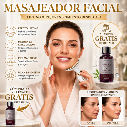 Masajeador Facial + Serum anti manchas GRATIS