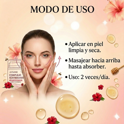 1+1 GRATIS / Crema Hidrantante de hibisco y miel. Rejuvenece, hidrata y estira tu piel